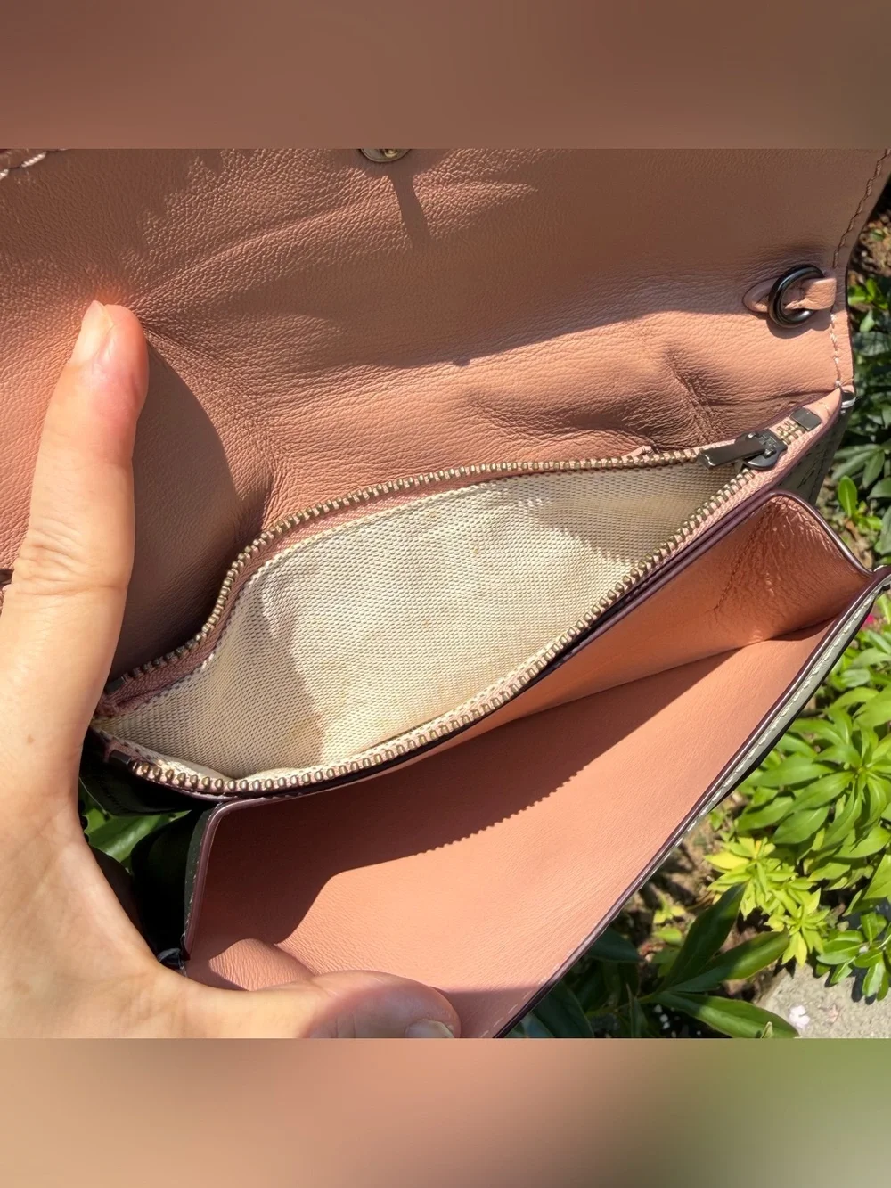 Coach 1941 Clutch With Floral Bow Print 27082 - Picture 10 of 12